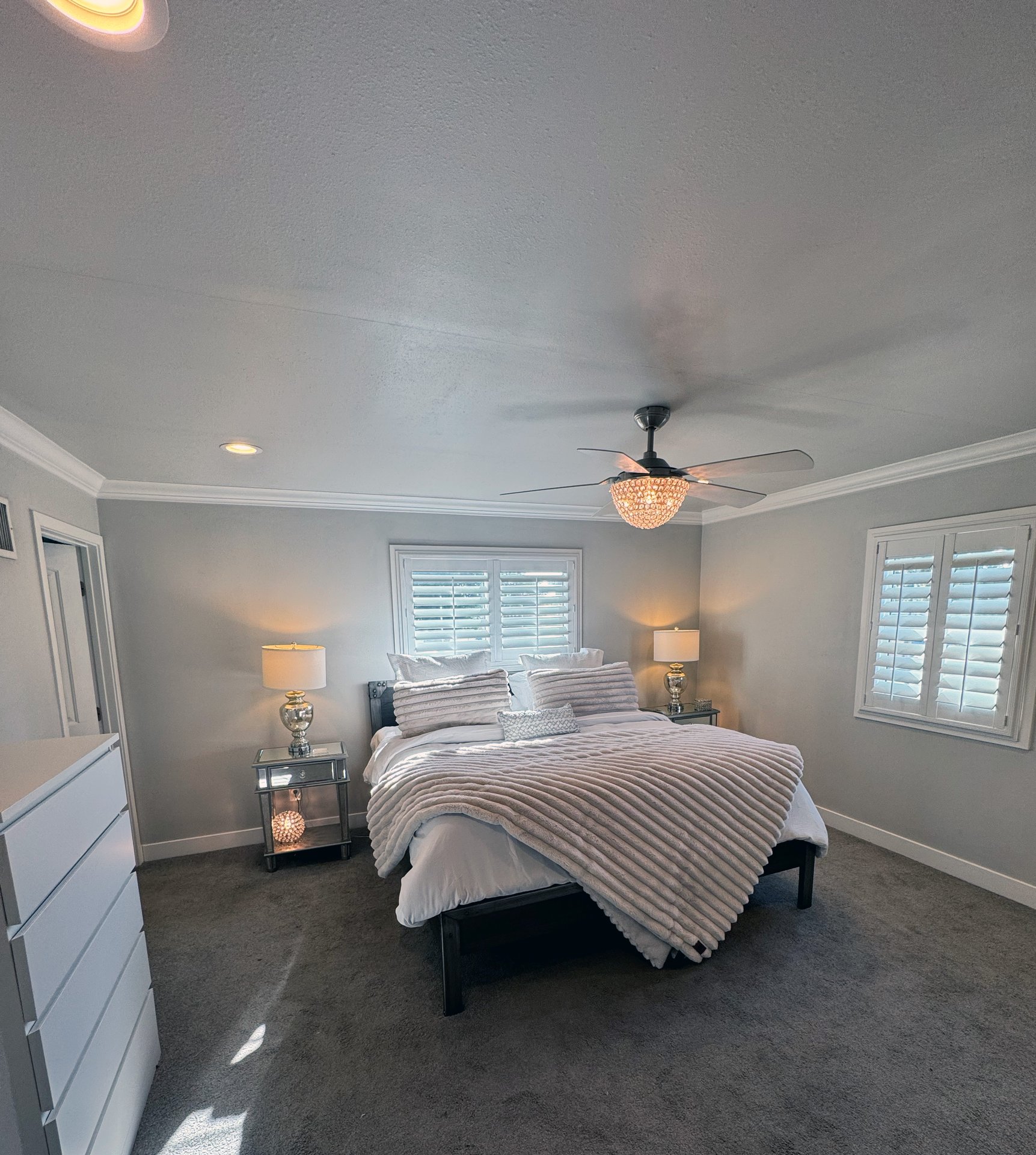 Primary king suite bedroom